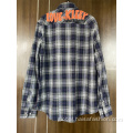  Oversize Newly 100% Cotton Men's Plaid Shirt Supplier